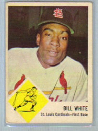 1963 fleer bill white - #63,