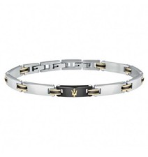 MASERATI JM421ATZ10 CERAMIC BRACCIALE UOMO ACCIAIO 22cm LIST. 99€ SOTTOCOSTO