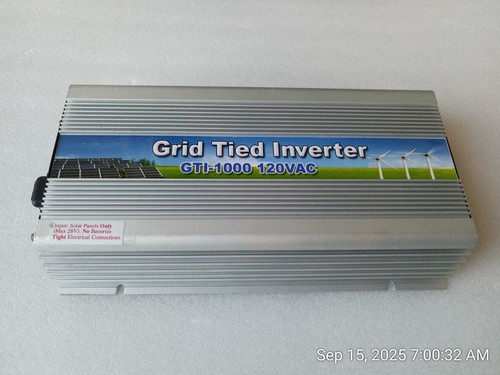 Mppt 1000w grid tie - tie, inverter