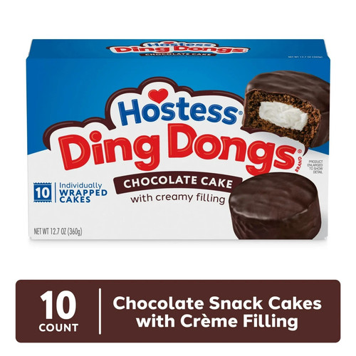 Hostess ding dongs snack - ding,