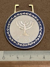 Stella di David Menorah Judaica Israele portafortuna amuleto ciondolo