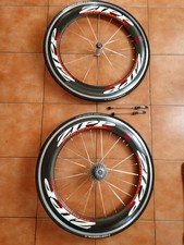 Zipp 808 Kit Ruote Campagnolo 12/25 Continental 4000 S2 Pneumatici Cerchi Carbonio
