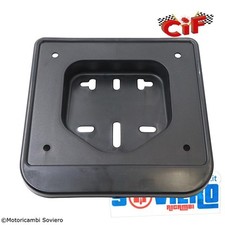 Portatarga nero Scooter Vespa