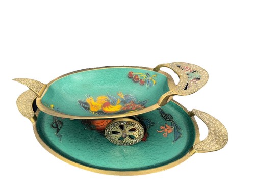 Set carrello vassoio cesto - set,