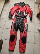 Tuta moto corner - pelle, intera
