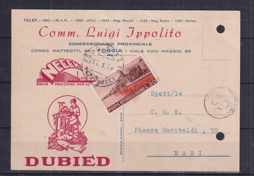 Dubied comm luigi ippolito - dubied, comm.