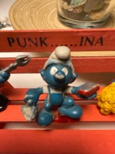 Puffo muratore Vintage Smurfs