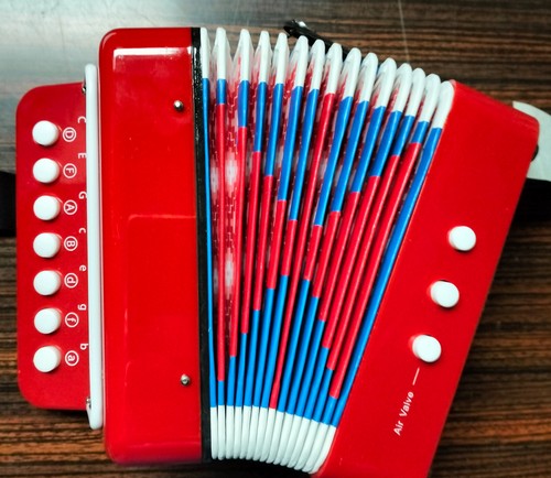 Fisarmonica per bambino rossa - per,