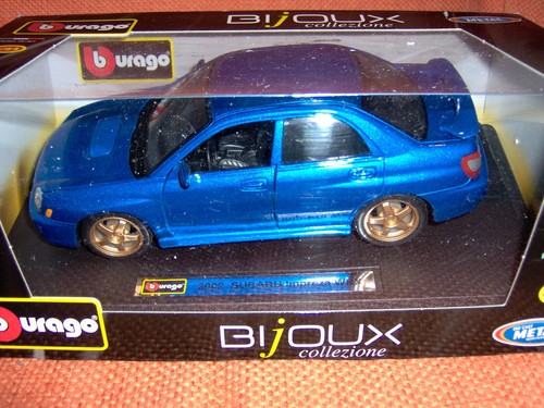 Subaru impreza wrx 2002 burago - wrx,
