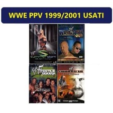 WWE PPV 1999/2001 dvd COME NUOVI REGION DUE.SCEGLI IL TUO PREFERITO.WRESTLING