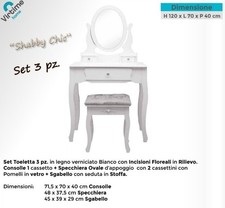 Toeletta Mobile Specchiera