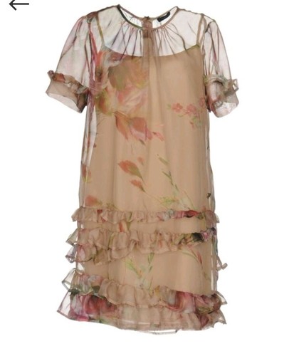 Abito floreale twinset - floreale,