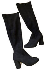 Stivali camoscio donna sopra ginocchio