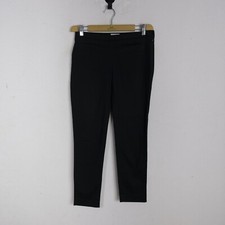 Pantalone Moncler Taglia 4o Donna Cotone Nero Woman Trousers Casual Elegant