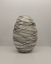 Vaso Vetro Vintage Pesante con