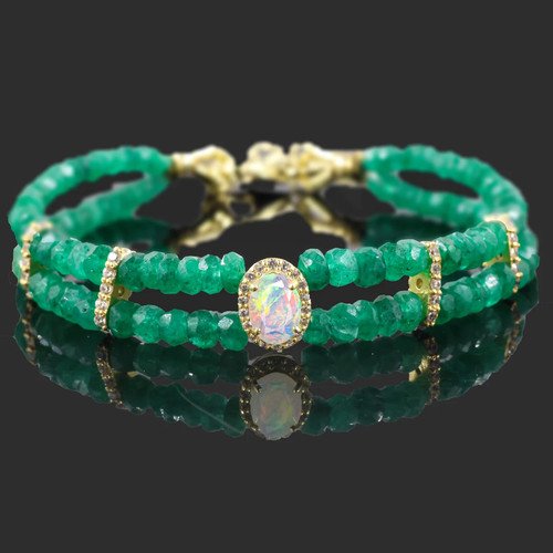 Smeraldi opale charm pietre