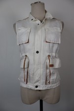 ALVIERO MARTINI 1 CLASSE GIUBBINO SMANICATO GILET DONNA S JACKET WOMAN VINTAGE