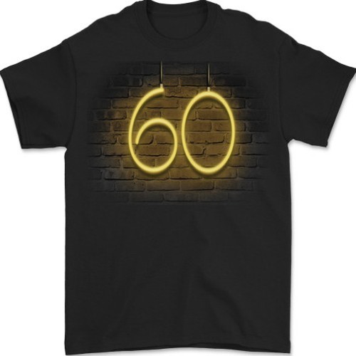 Maglietta uomo anni - da, 60