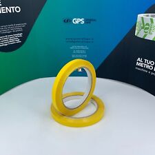 32 ROTOLI NASTRO ADESIVO  9 X 66  GIALLO PER DISPENSER SIGILLA SACCHETTI E7