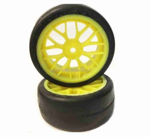 Coppia ruote gomme slick - coppia,
