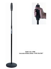 QuikLok A/988 Asta per microfono profes. dritta ONE-HAND regolabile con una mano