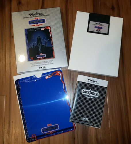 Vectrex dark tower - vectrex, scatola