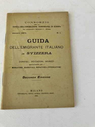 Guida dell emigrante italiano - guida,