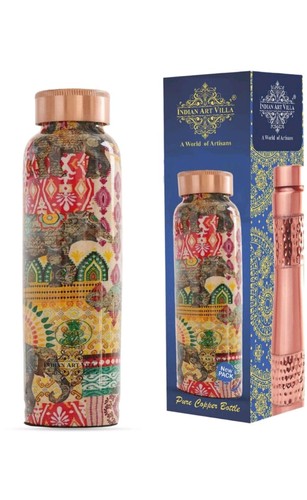 Pure copper water - copper,