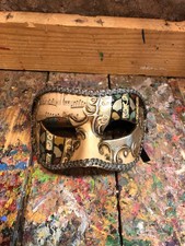 Maschera carnevale decorata - maschera,