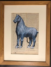  Disegno a china e pastello