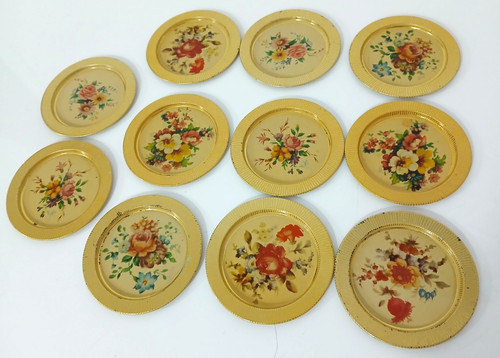 Set vintage tinned - 11, metal