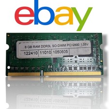 8 GB RAM DDR3L FCM/MIMAC PC3-12800 (1600 MHz)– 1,35 V|modulo di memoria laptop#1553