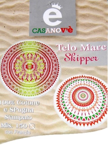 Telo mare spiaggia skipper - telo,