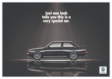 BMW M5 Pirelli poster