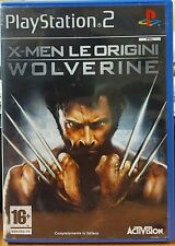 X-MEN LE ORIGINI WOLVERINE PS2  LINGUA ITALIANA CONSEGNA 24/48H CON CORRIERE