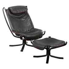 Poltrona Viking Poltrona Frau Legno Pelle Italia Anni 80 Originale