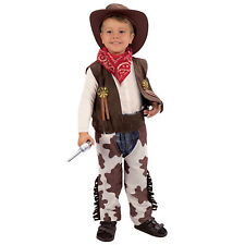 Ciao Costume Carnevale Piccolo Cow Boy Marrone Bianco Bambino