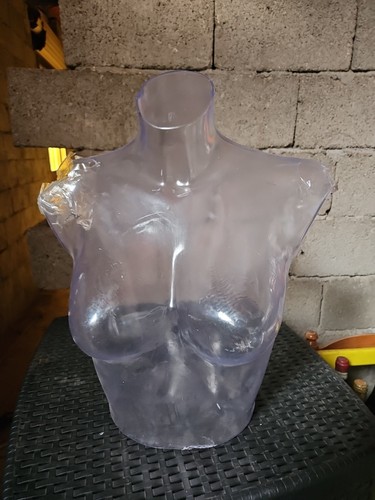 Busto donna pvc trasparente - in,