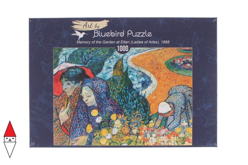 Puzzle arte bluebird - bluebird, gogh