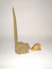 Scultura legno statua