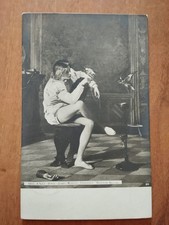 MILANO -BRERA -QUADRI MODERNI -FALCONIERE MALATESTA 1930 CARTOLINA  D'EPOCA