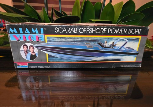 Miami vice boat model kit - vice,