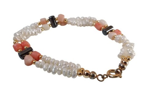 Bracciale doppio filo donna - filo,