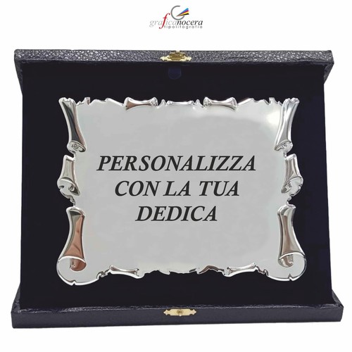 Targa premiazione con - di,