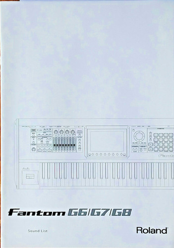 Roland fantom g8 - roland, g6