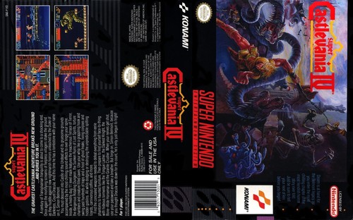 Super castlevania snes - castlevania, game