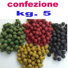 BOILES CARPFISHING  5 KG 20mm BOILE PESCA CARP FISHING PASTURA INNESCO  AROMI 