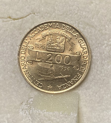 Moneta italiana 200 lire - da,