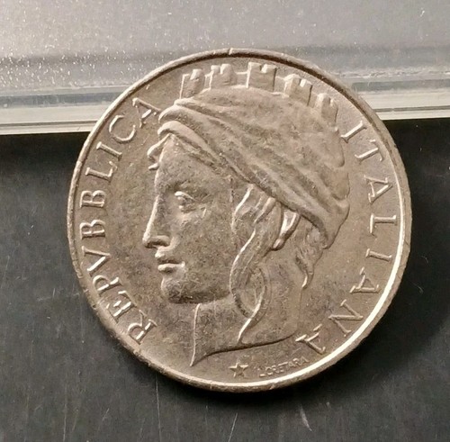 1996 italy lire coin - italy, (