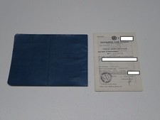 CITROEN GS LIBRETTO CIRCOLAZIONE SOLO PER USO COLLEZIONE 1971